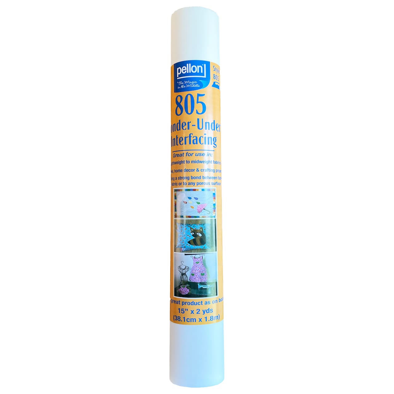 Pellon® 805 Wonder-Under® 15" x 2yd. Paper-Backed Fusible Web Interfacing
